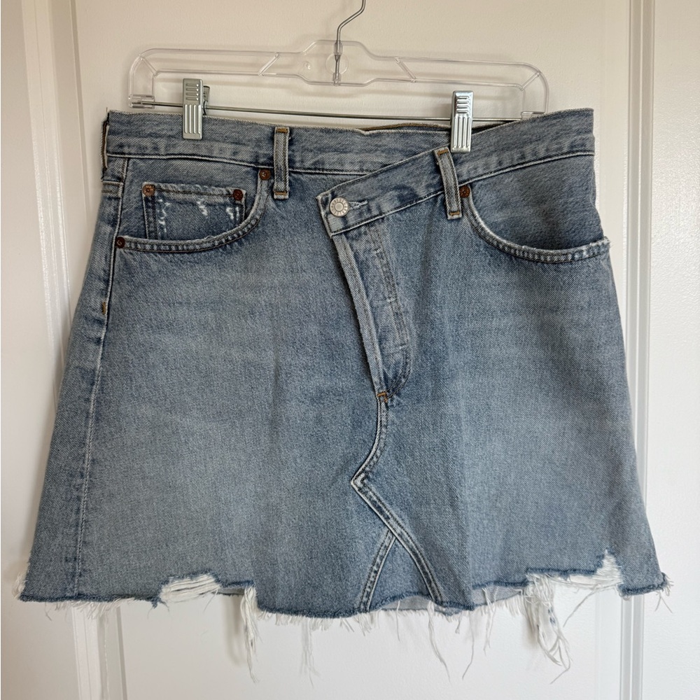 Denim Mini Skirt